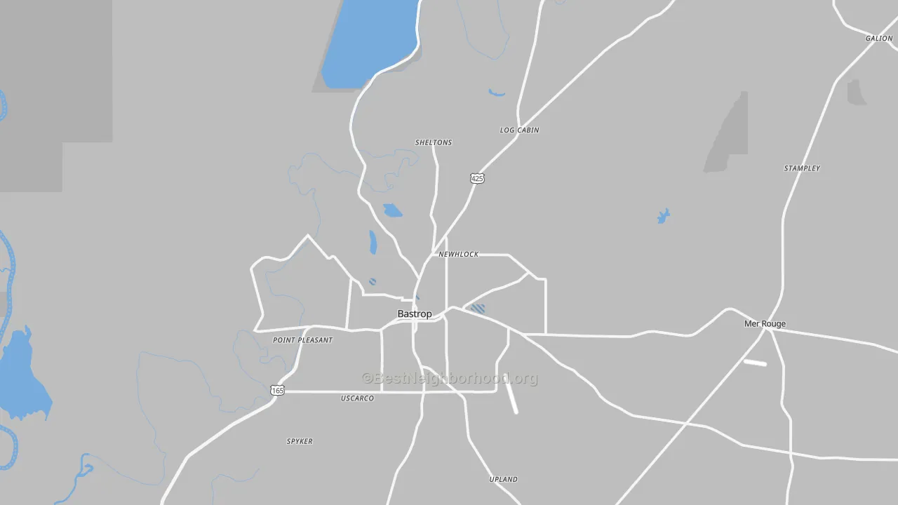 Transit Grade map of 71220, LA