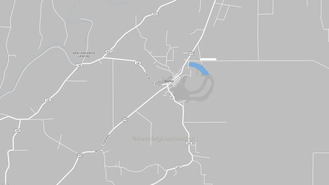Transit Grade map of 71223, LA