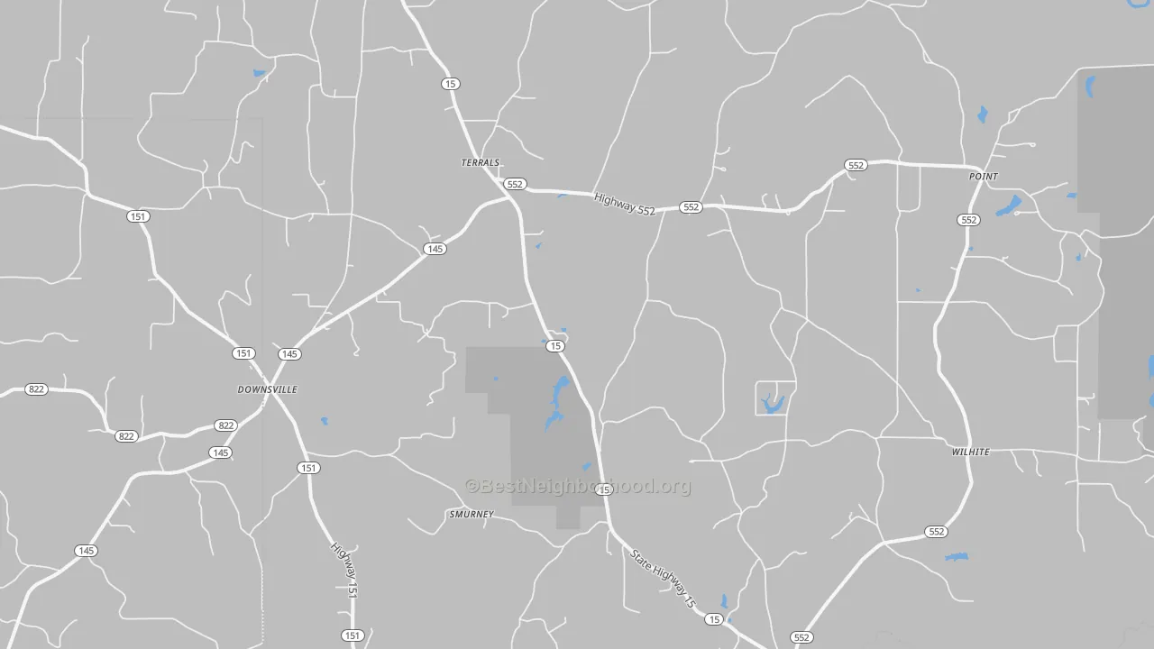 Transit Grade map of 71234, LA