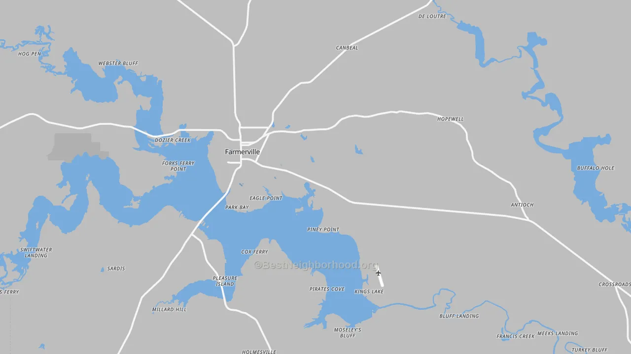 Transit Grade map of 71241, LA