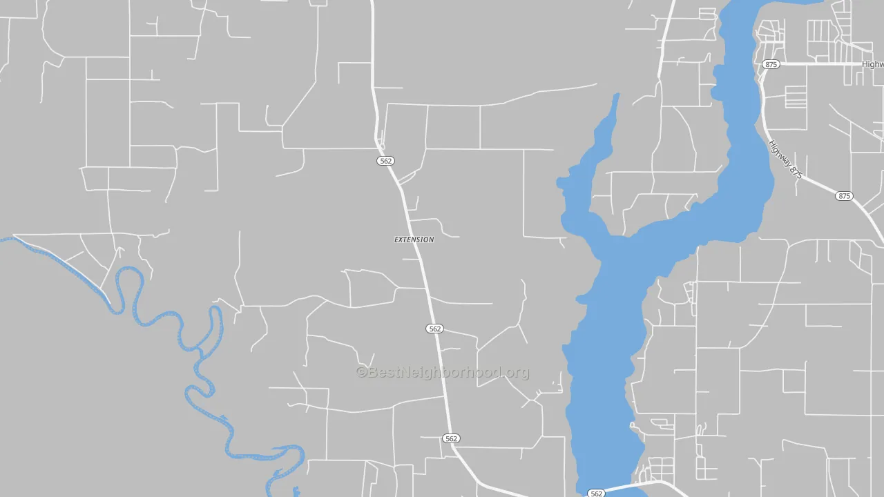 Transit Grade map of 71243, LA
