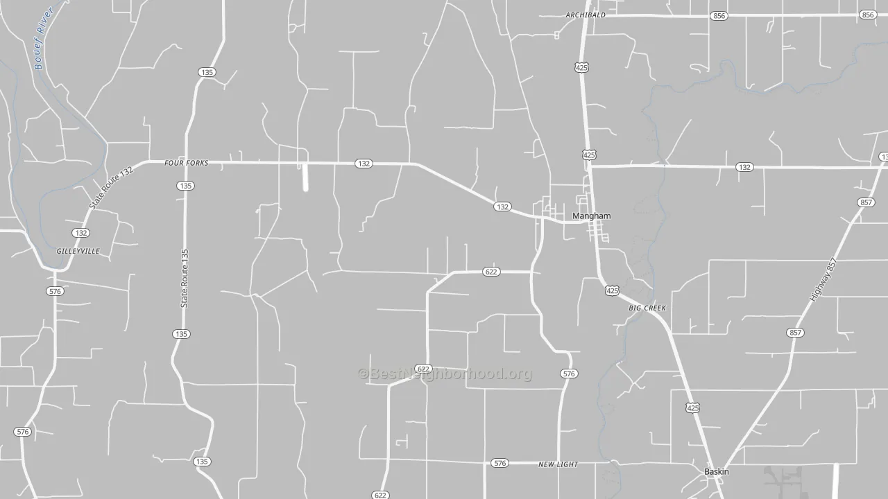 Transit Grade map of 71259, LA