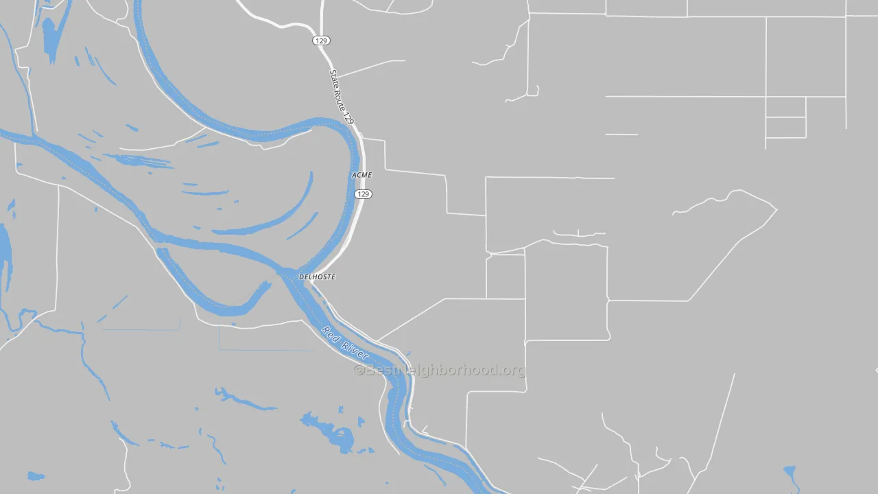 Transit Grade map of 71316, LA