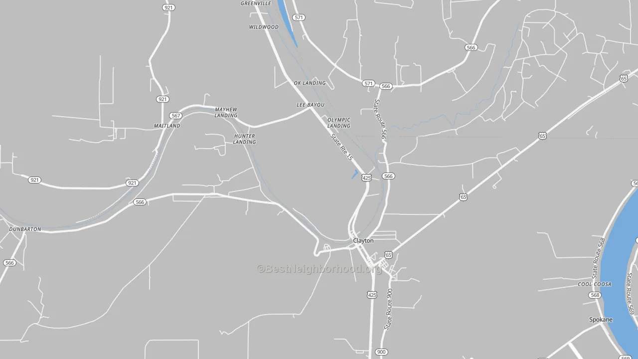 Transit Grade map of 71326, LA