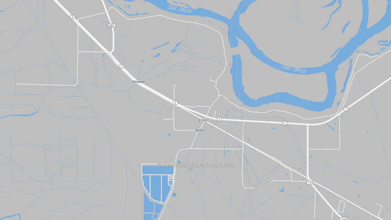 Transit Grade map of 71330, LA