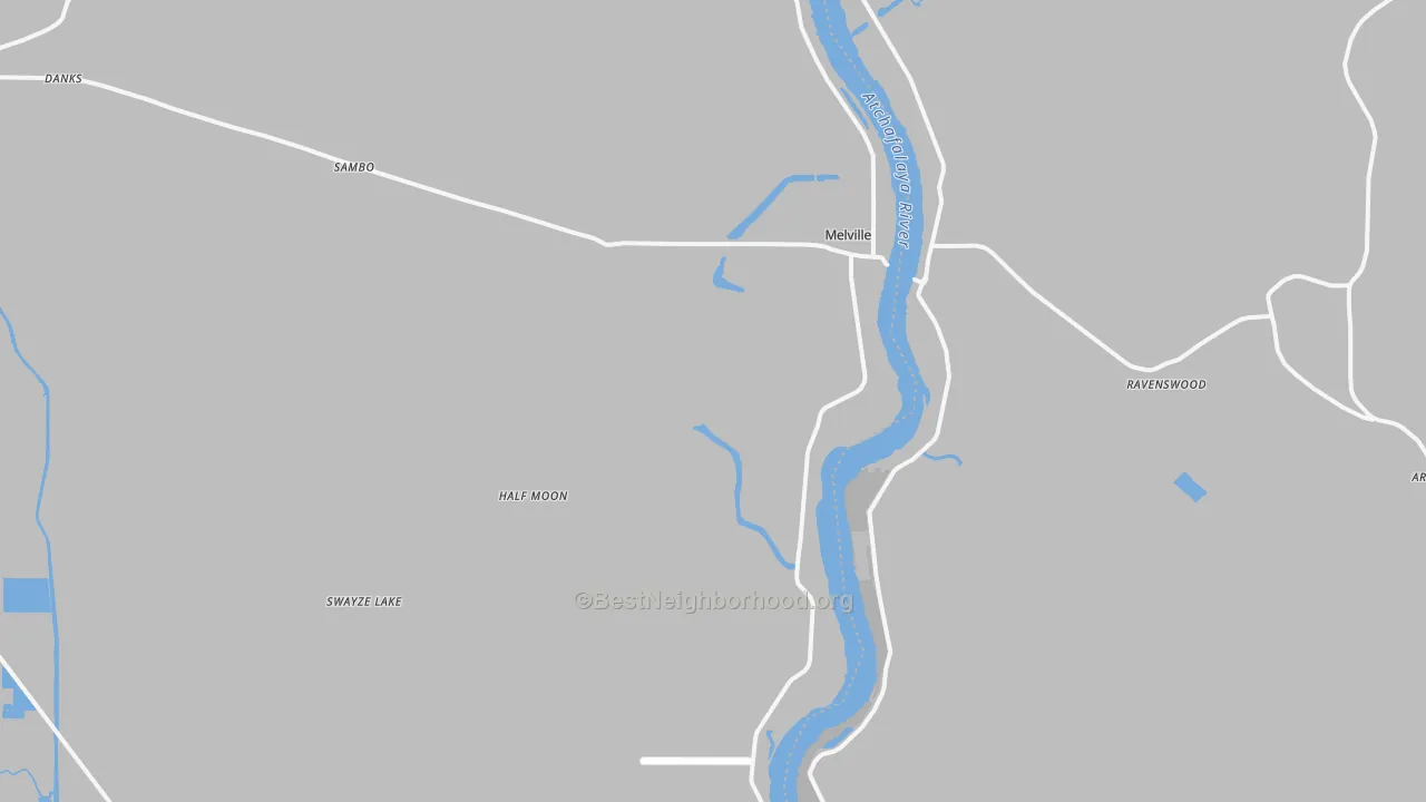Transit Grade map of 71353, LA