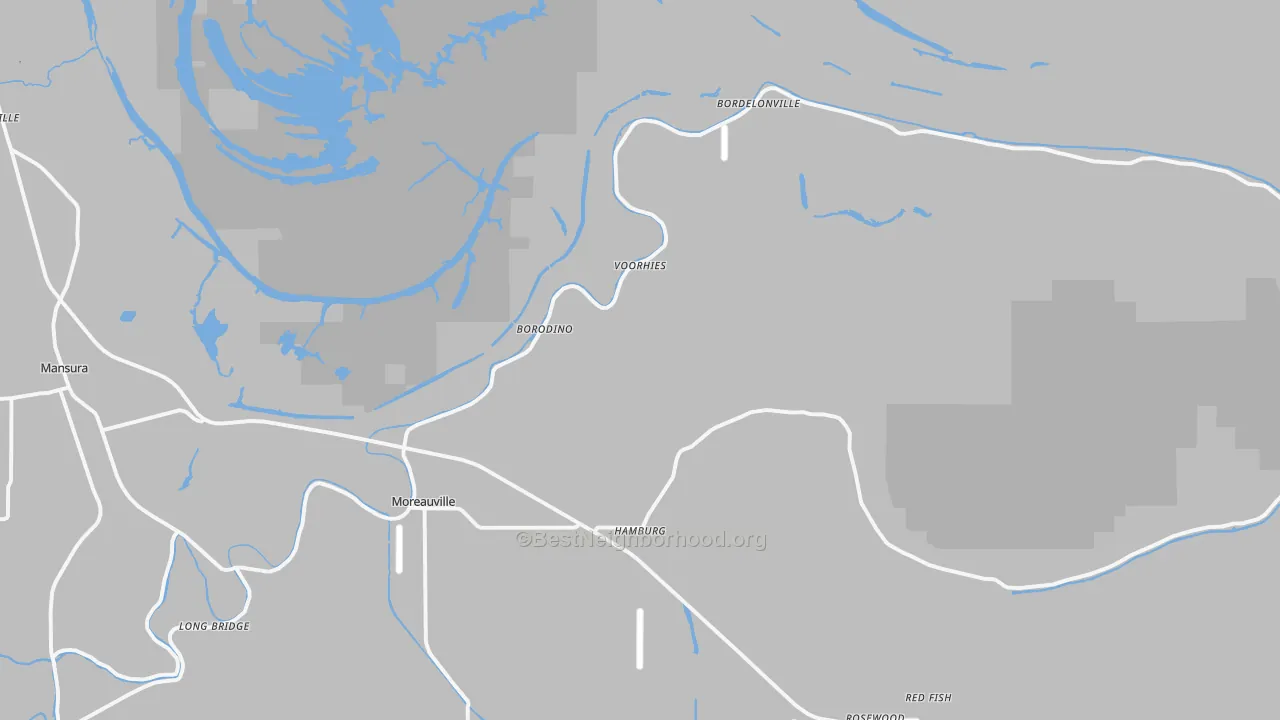 Transit Grade map of 71355, LA