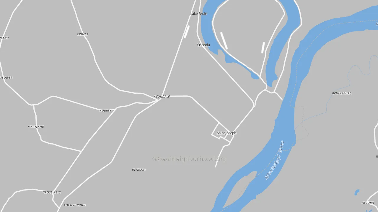 Transit Grade map of 71366, LA