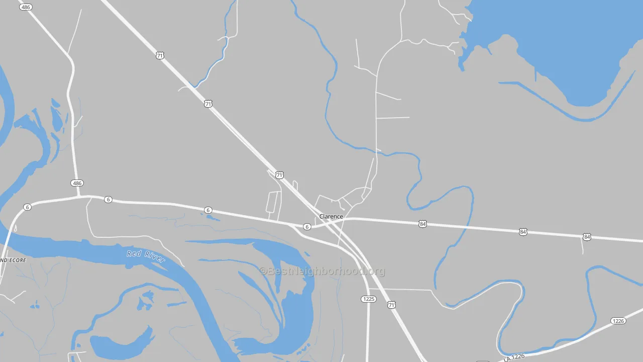 Transit Grade map of 71414, LA
