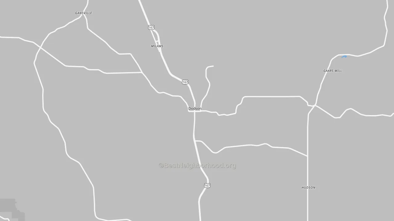 Transit Grade map of 71422, LA
