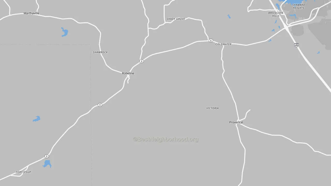 Transit Grade map of 71469, LA