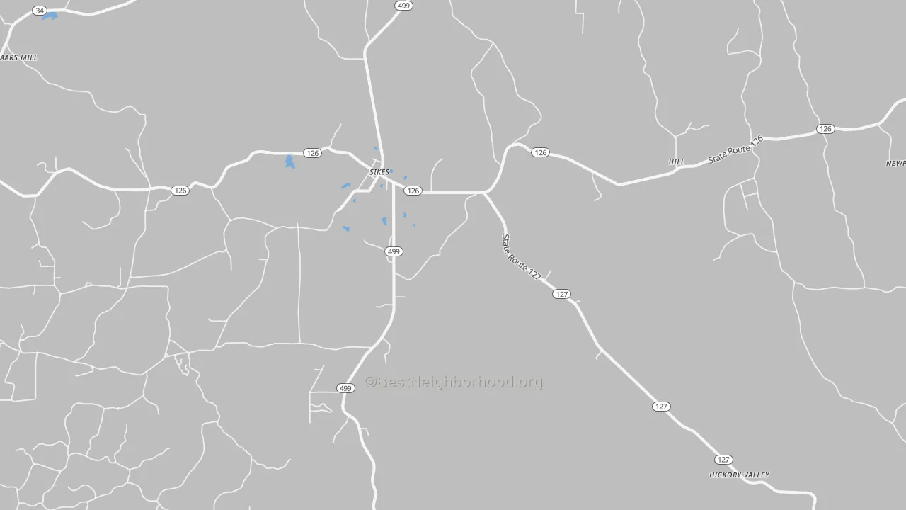 Transit Grade map of 71473, LA