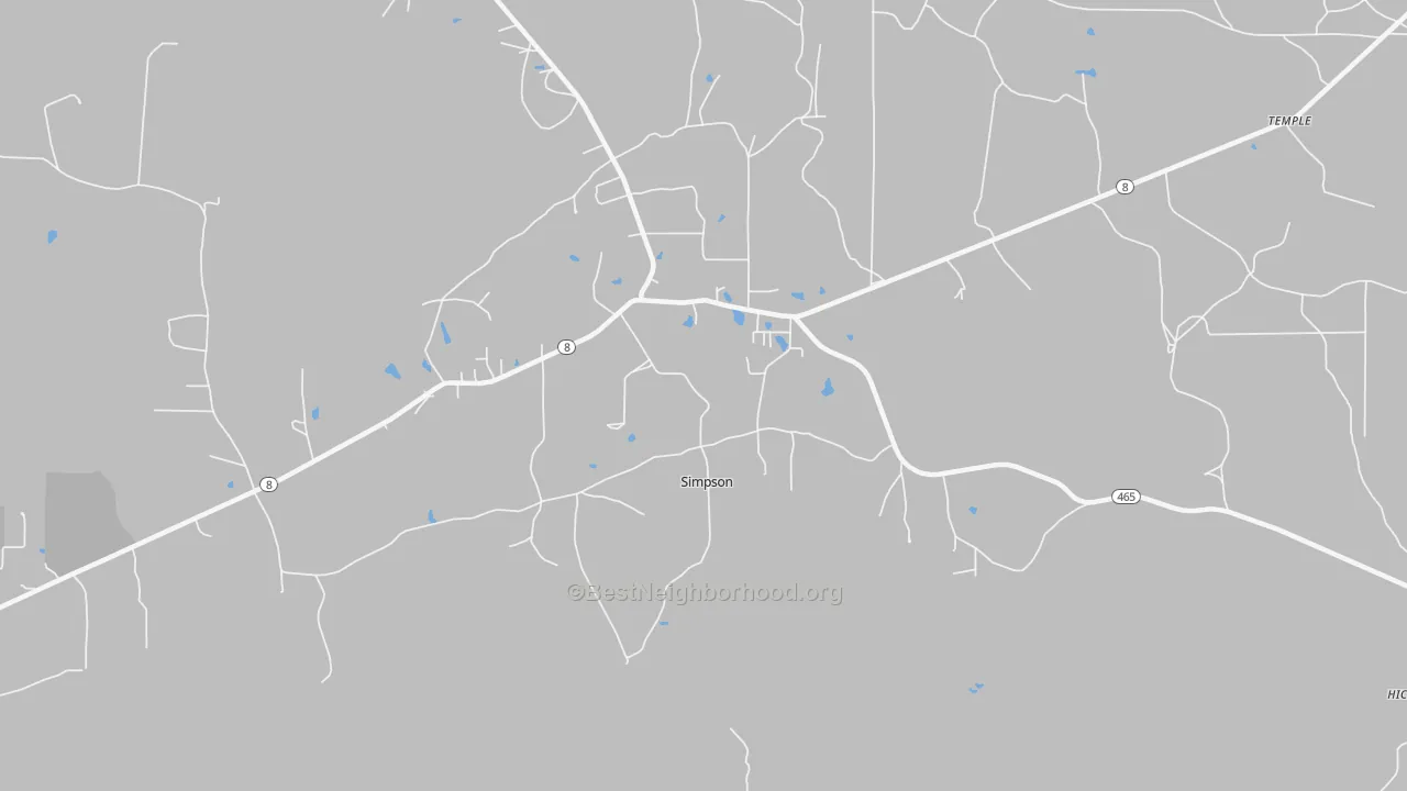 Transit Grade map of 71474, LA