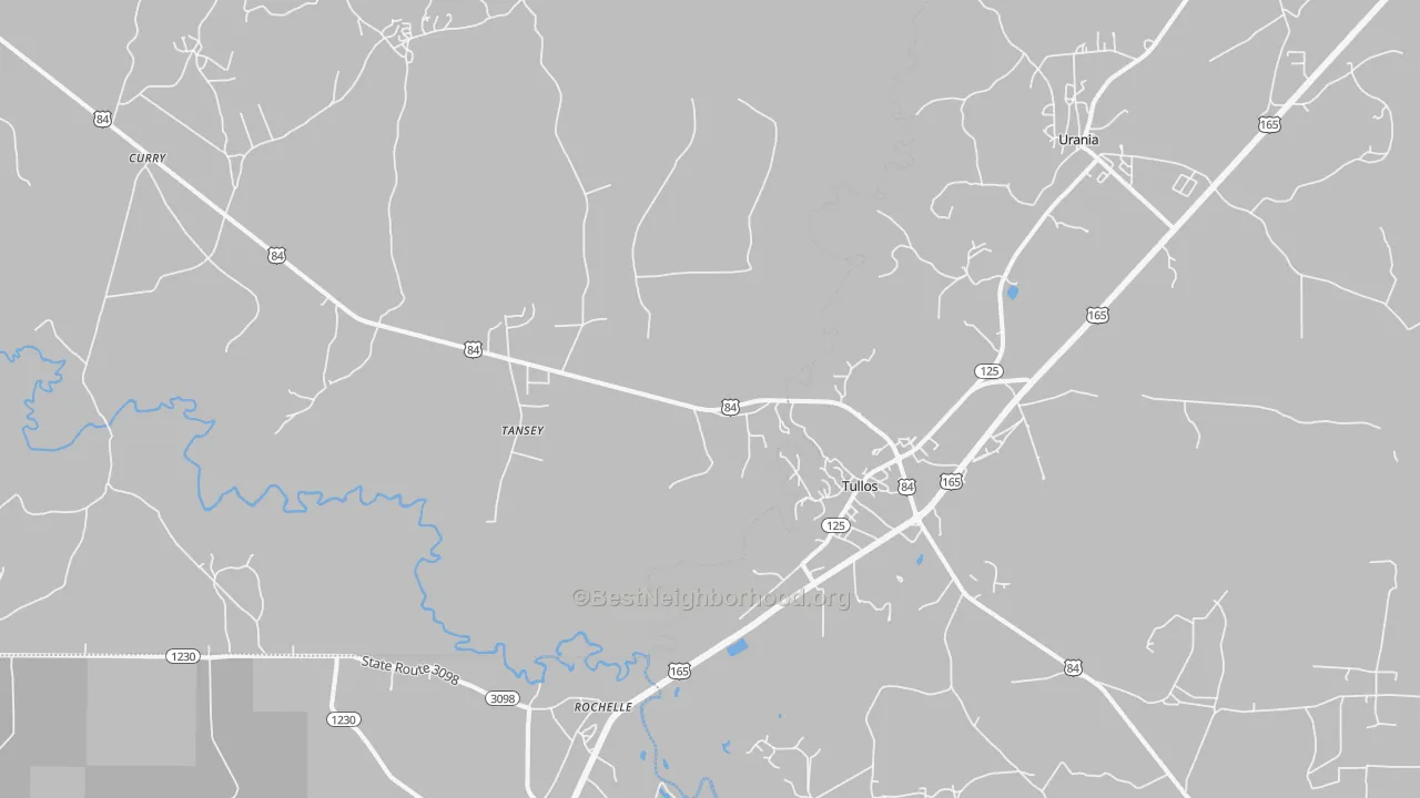 Transit Grade map of 71479, LA