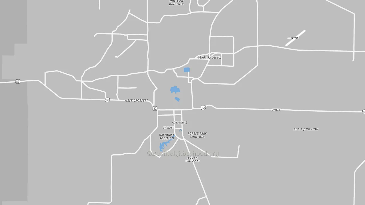 Transit Grade map of 71635, AR