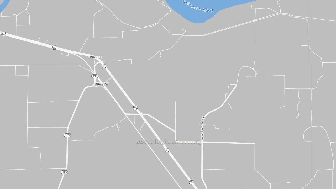 Transit Grade map of 71659, AR