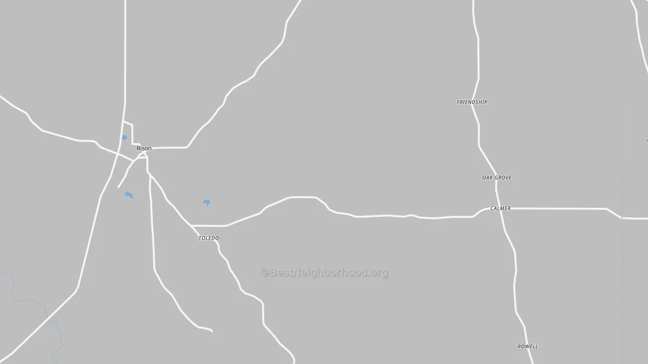 Transit Grade map of 71665, AR