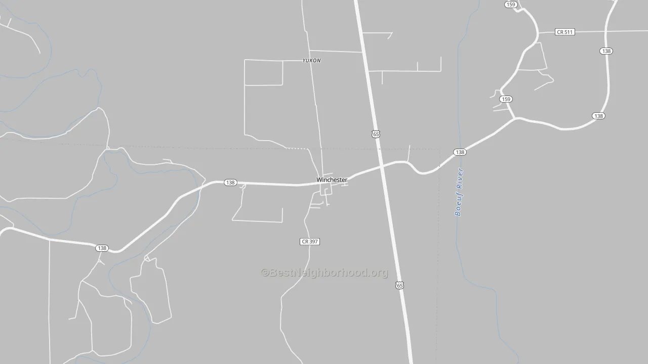 Transit Grade map of 71677, AR