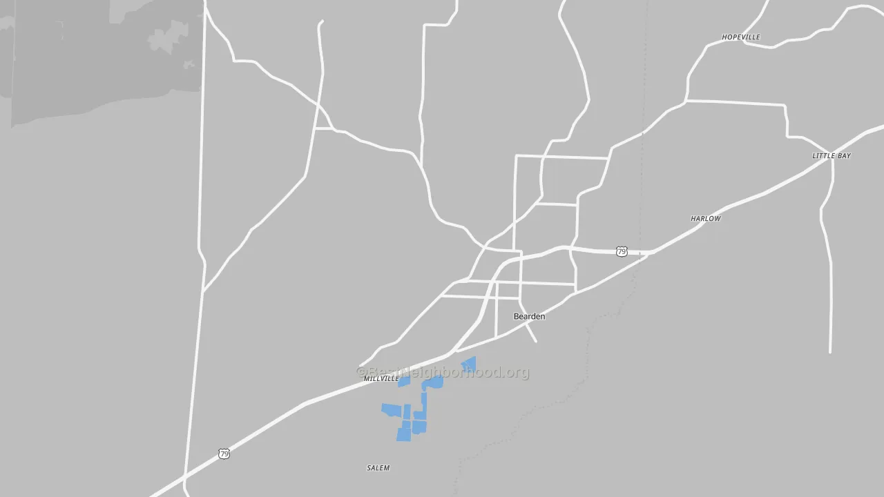 Transit Grade map of 71720, AR
