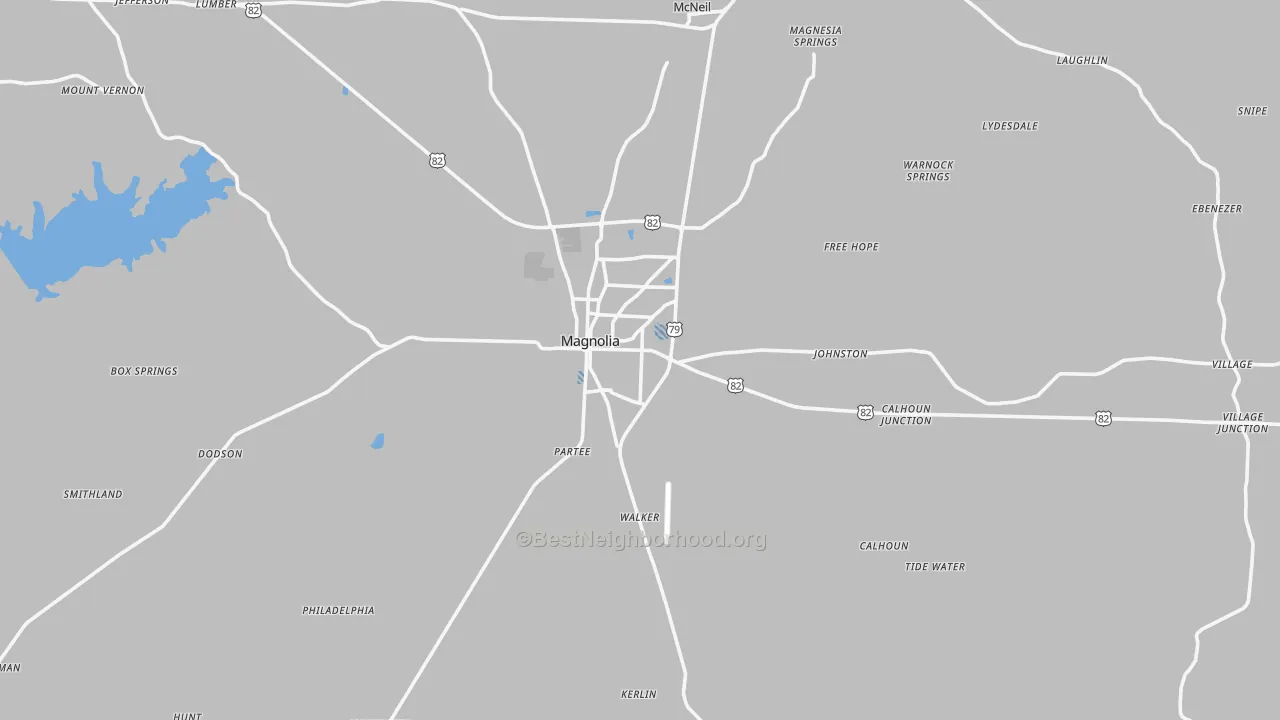 Transit Grade map of 71753, AR