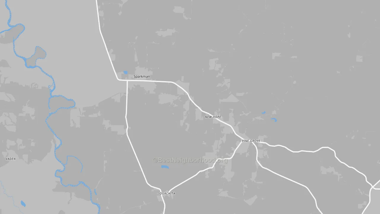 Transit Grade map of 71763, AR