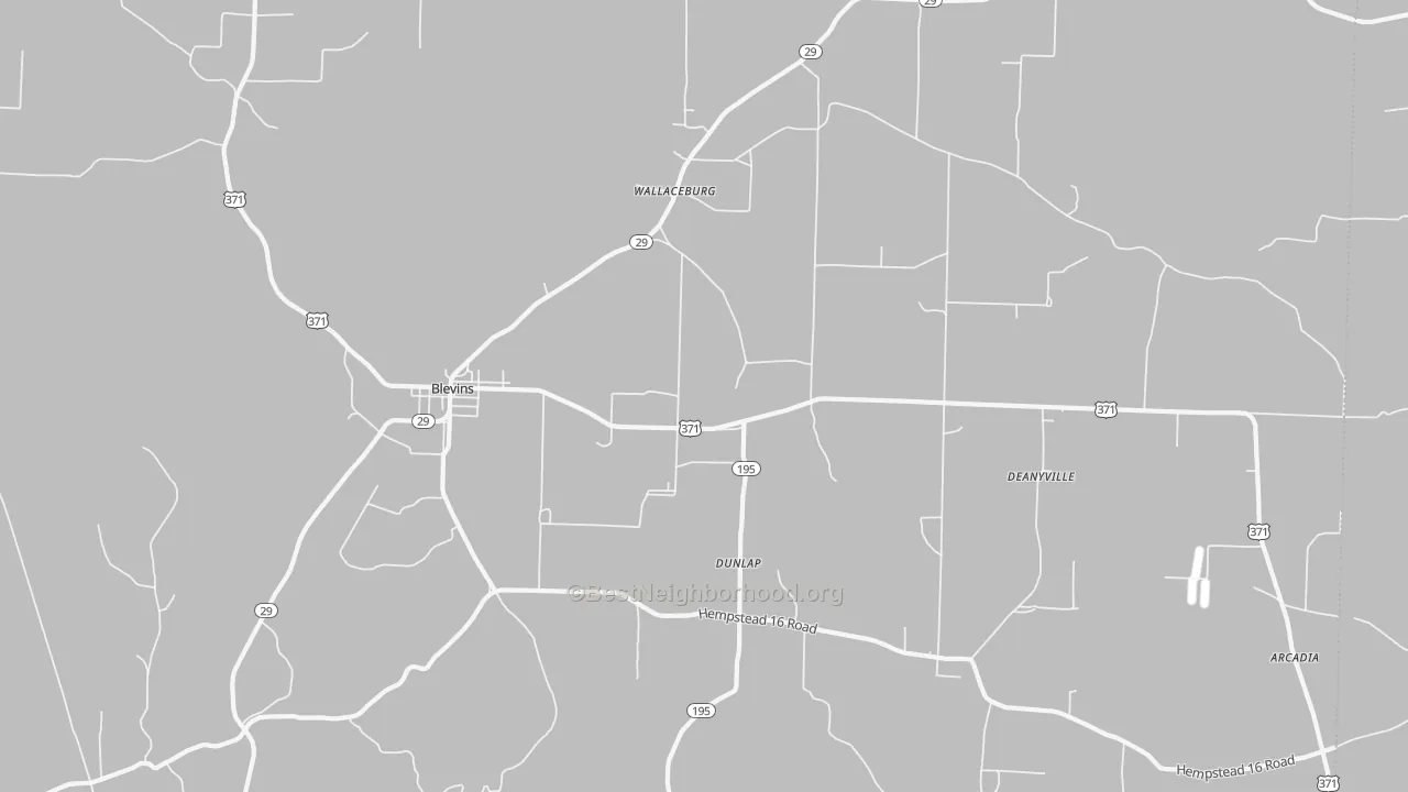 Transit Grade map of 71825, AR