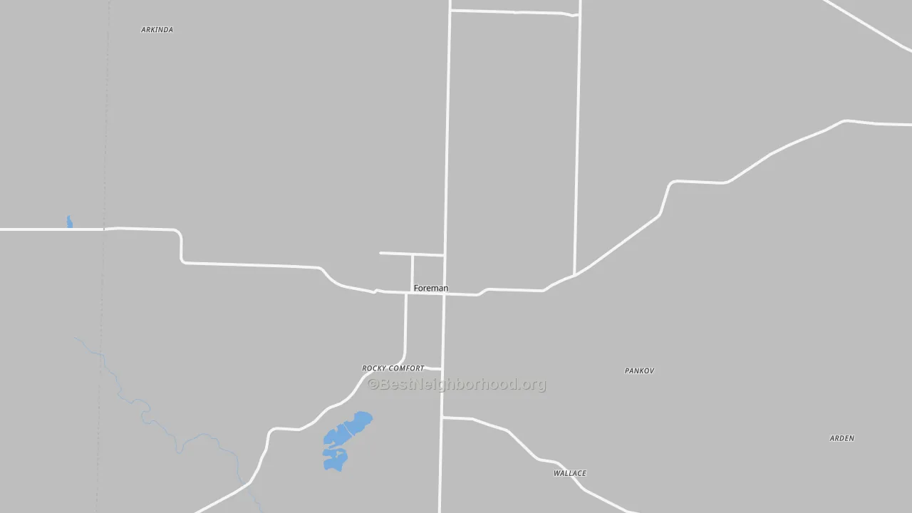 Transit Grade map of 71836, AR