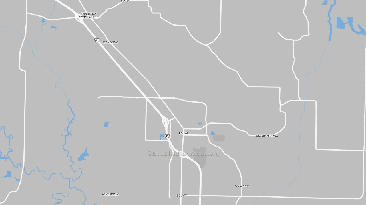 Transit Grade map of 71837, AR