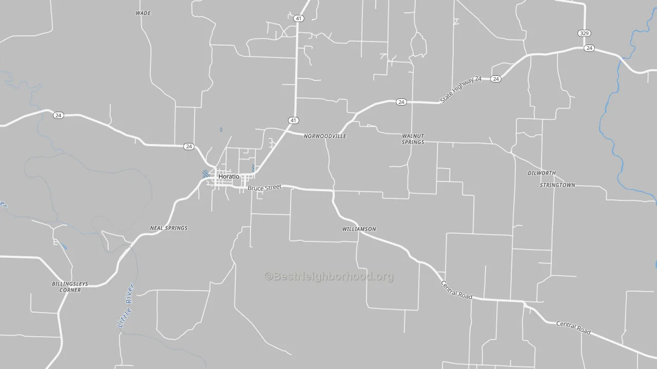 Transit Grade map of 71842, AR