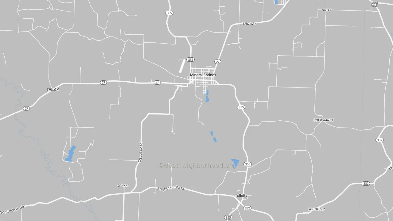 Transit Grade map of 71851, AR