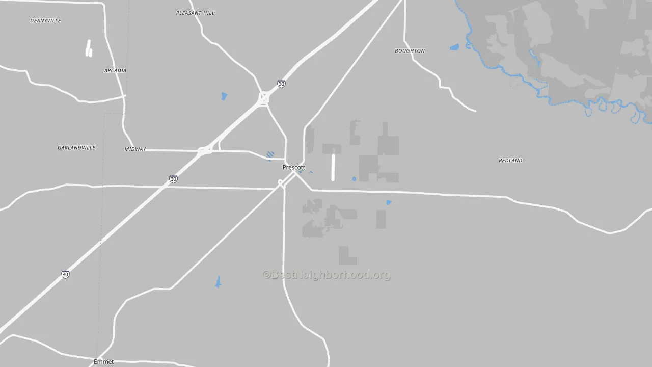 Transit Grade map of 71857, AR