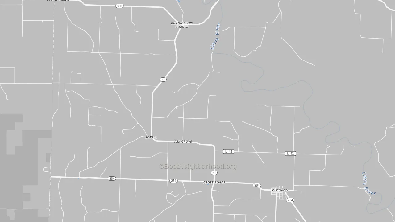 Transit Grade map of 71866, AR