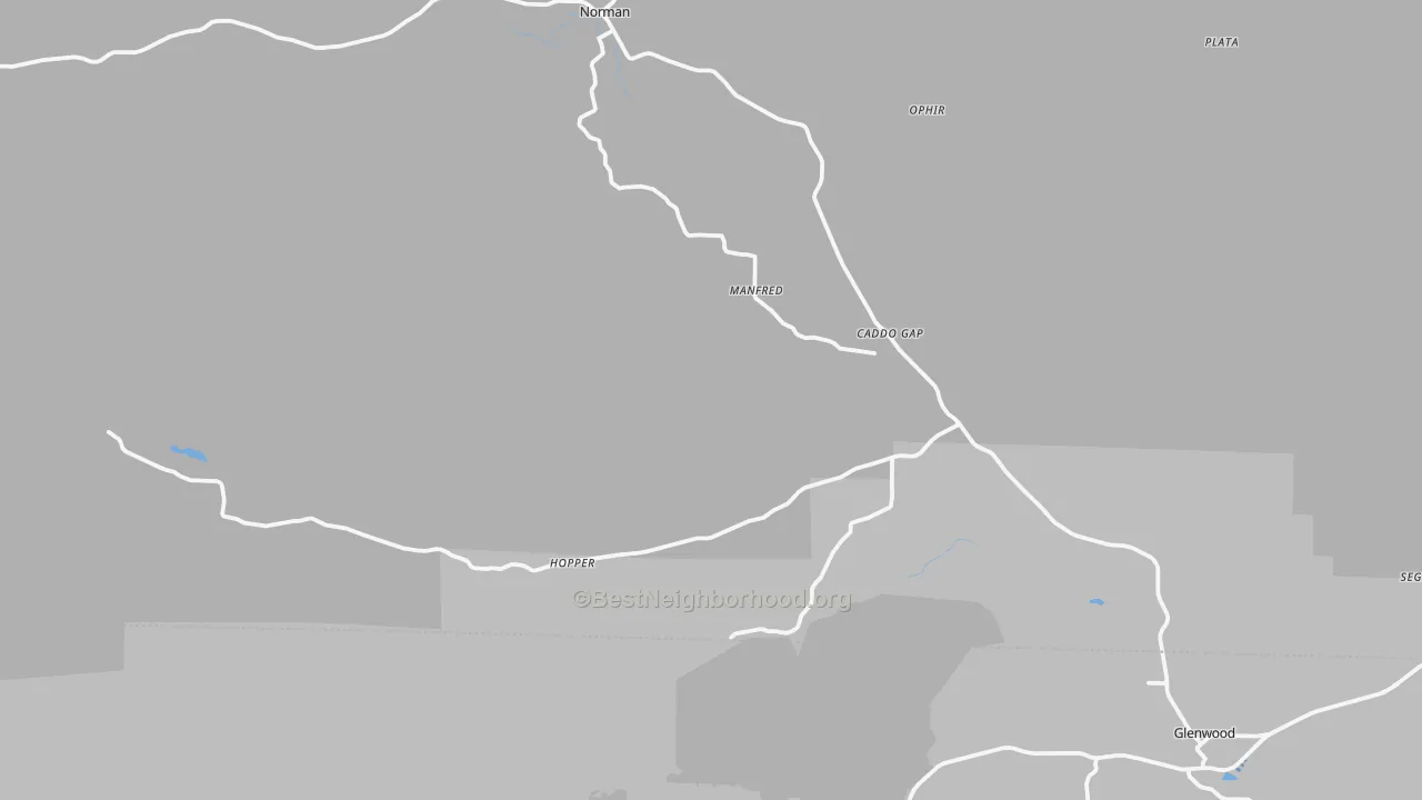 Transit Grade map of 71935, AR