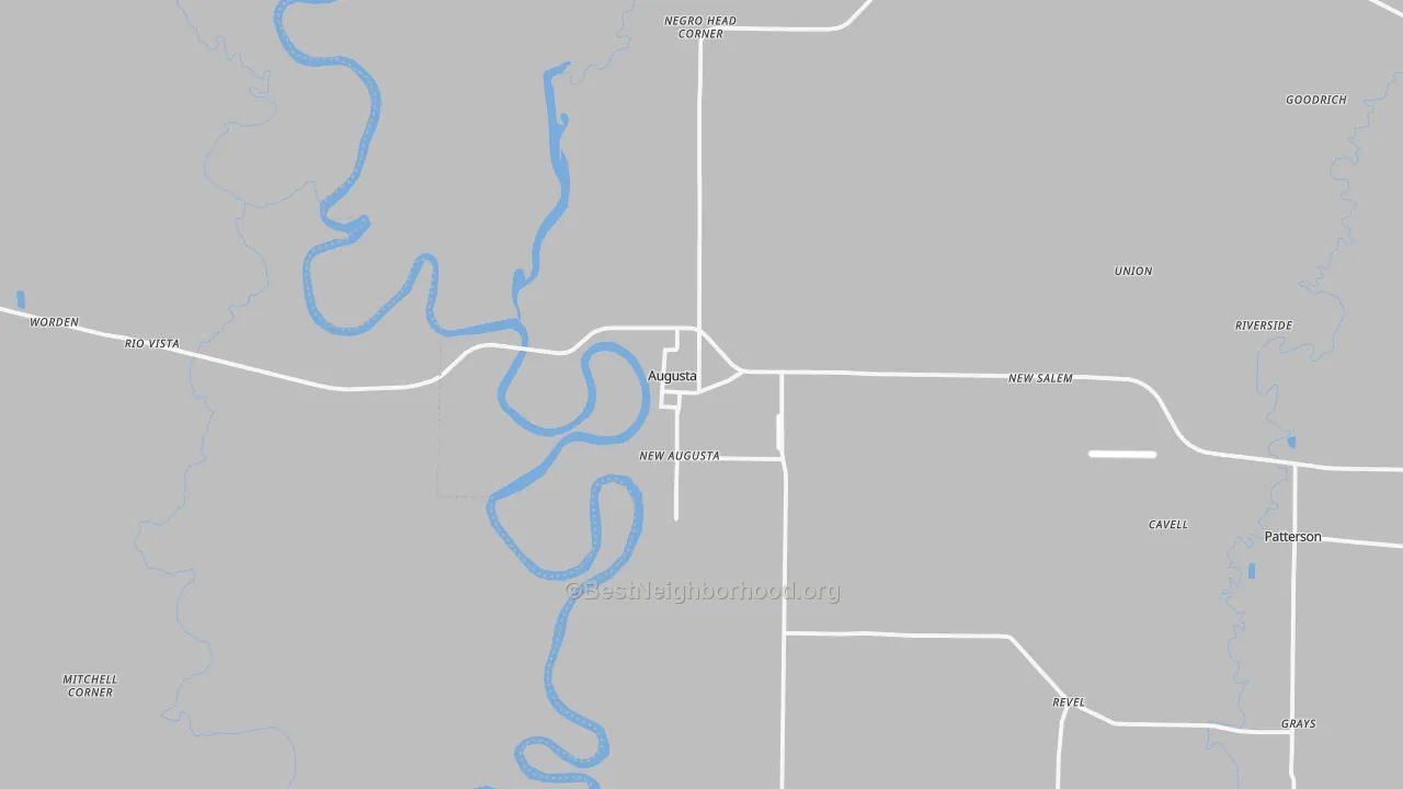 Transit Grade map of 72006, AR