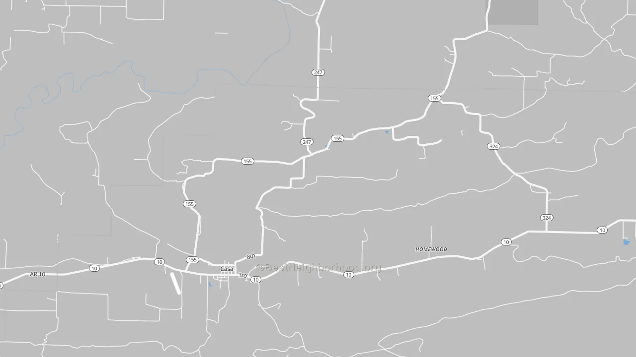Transit Grade map of 72025, AR
