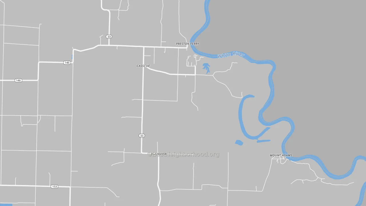 Transit Grade map of 72026, AR