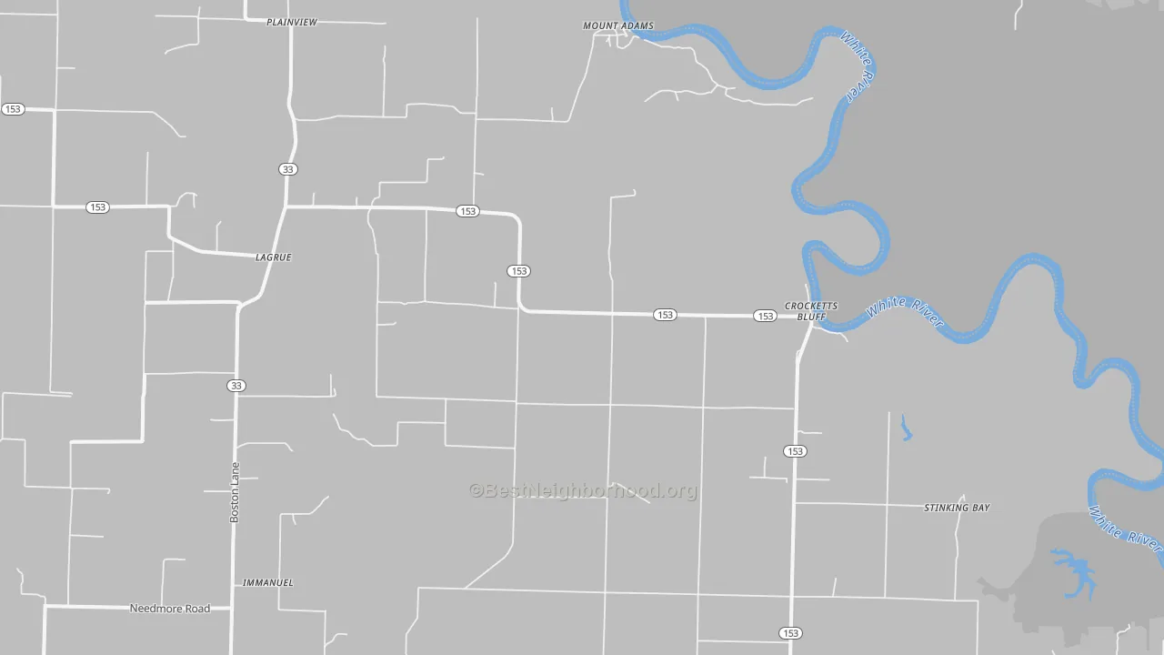 Transit Grade map of 72038, AR
