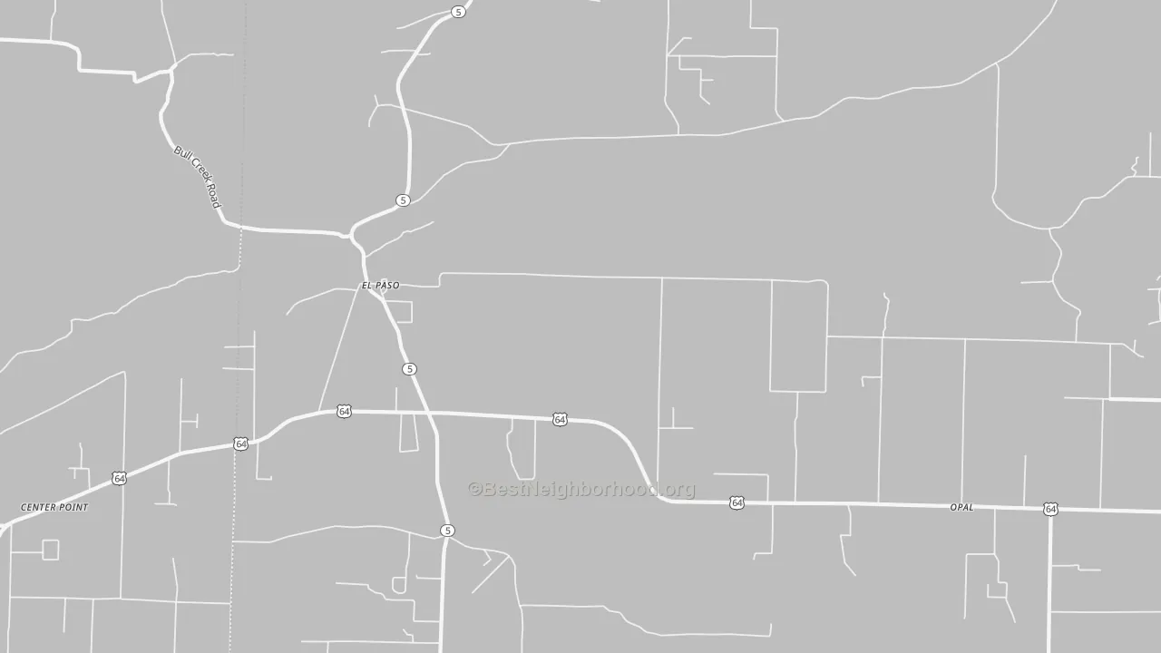 Transit Grade map of 72045, AR