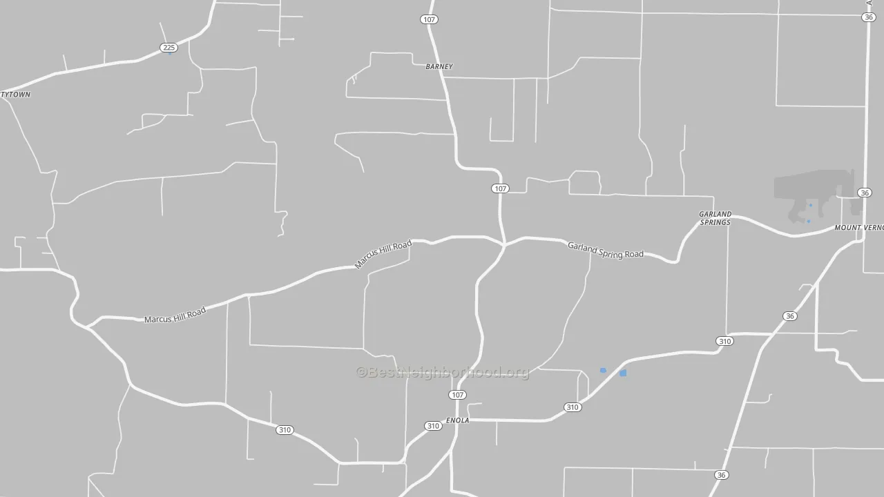 Transit Grade map of 72047, AR
