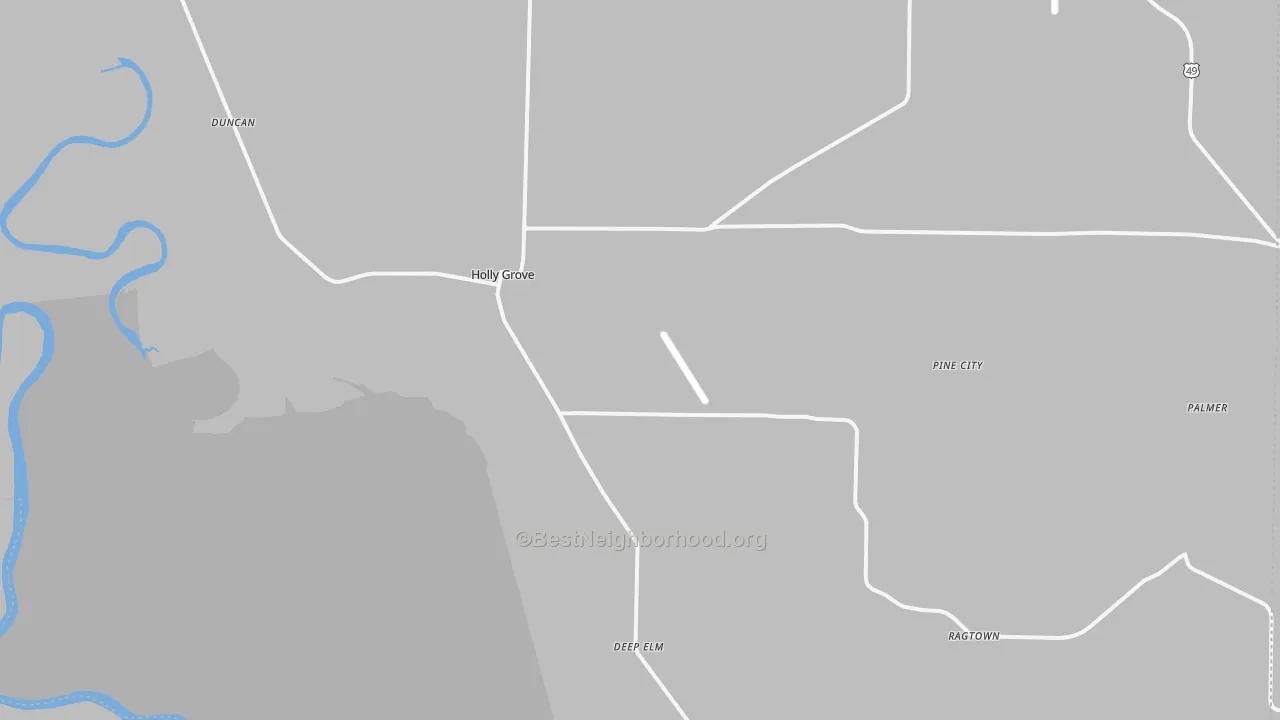Transit Grade map of 72069, AR