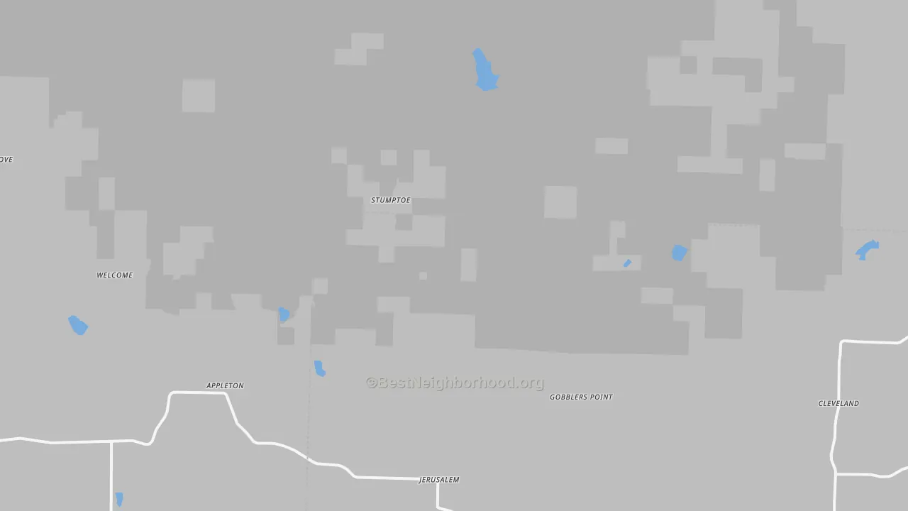 Transit Grade map of 72080, AR
