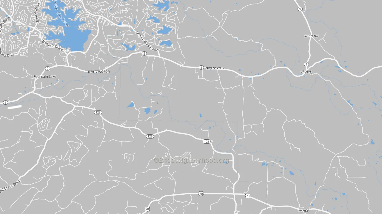 Transit Grade map of 72087, AR