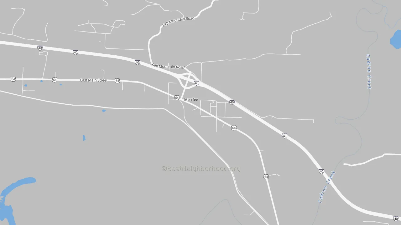 Transit Grade map of 72107, AR