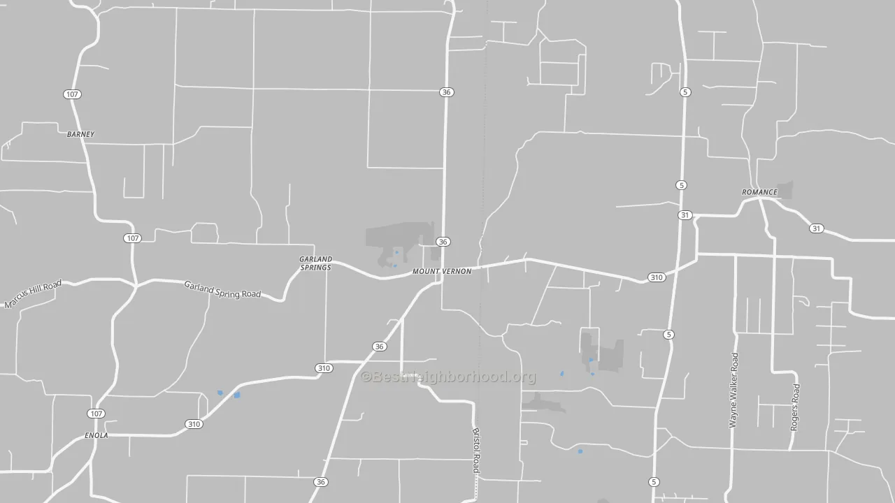 Transit Grade map of 72111, AR