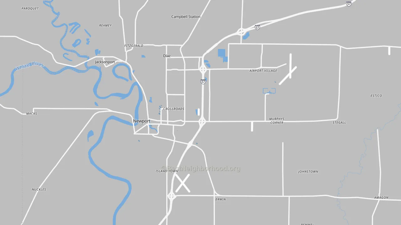 Transit Grade map of 72112, AR