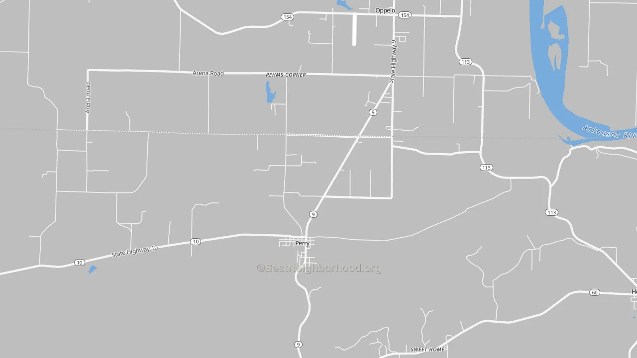 Transit Grade map of 72125, AR