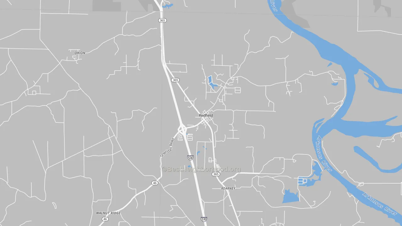Transit Grade map of 72132, AR