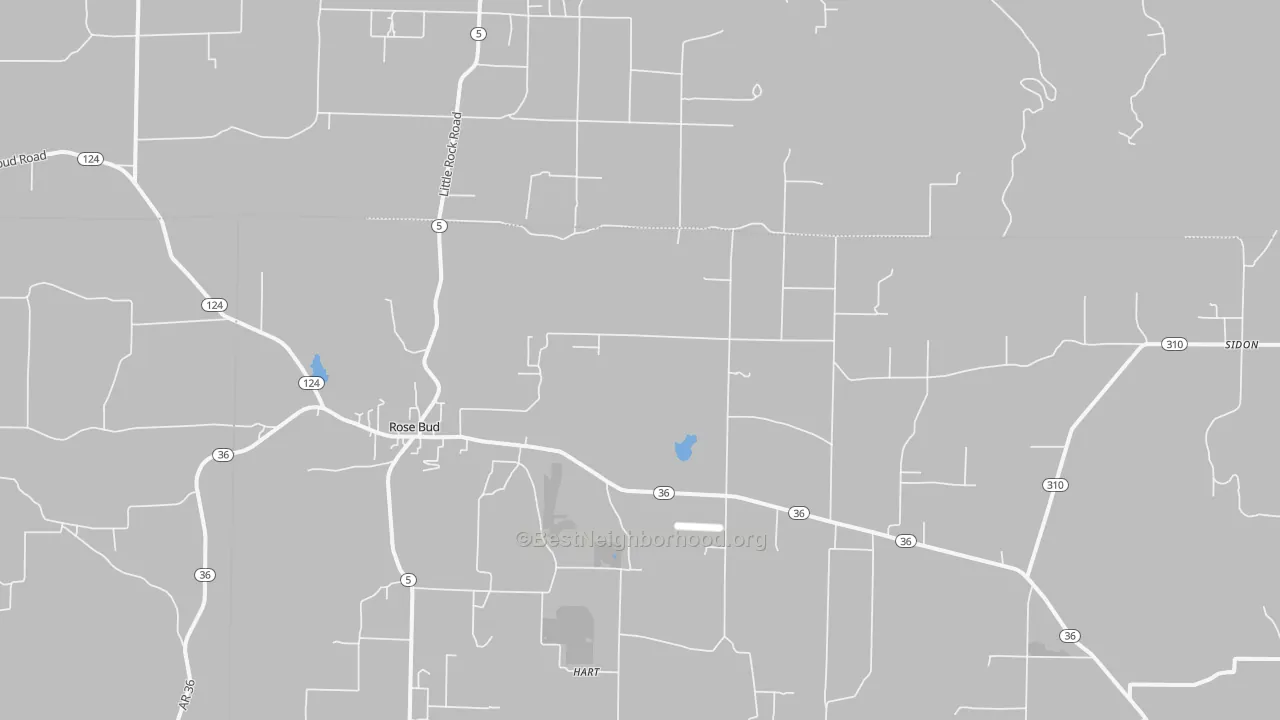 Transit Grade map of 72137, AR