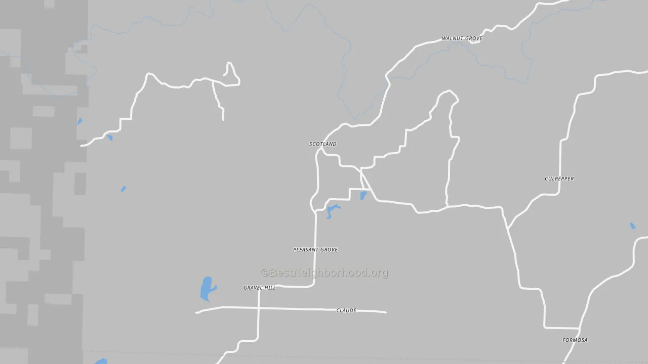 Transit Grade map of 72141, AR