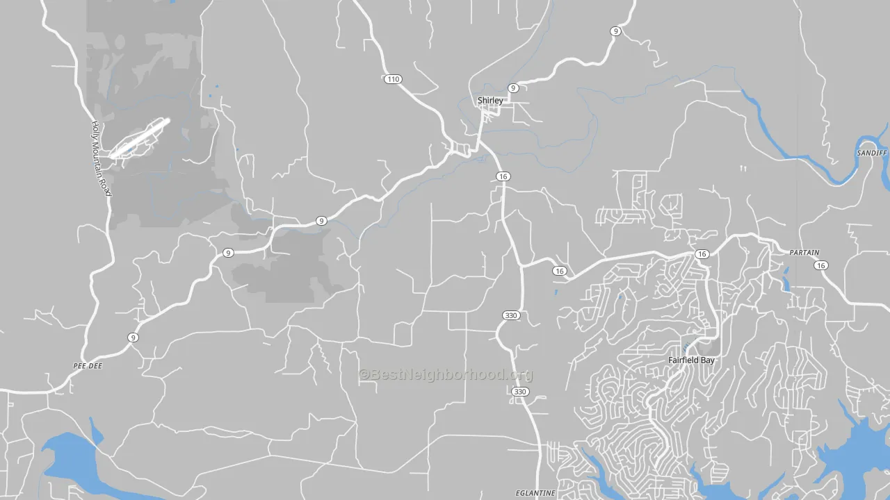 Transit Grade map of 72153, AR